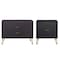 Manhattan Comfort 2-Piece DUMBO Standard 3-Drawer Dresser and DUMBO 2.0 Nightstand in Black 2-DB02-BK - alternate 6